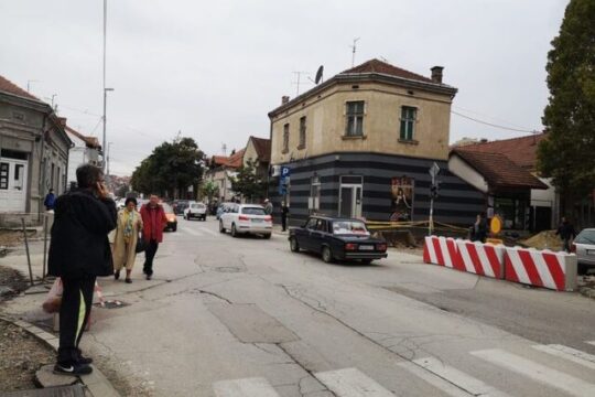 Pantićeva ulica raskrsnica sa Ulicom Vuka Karadžića