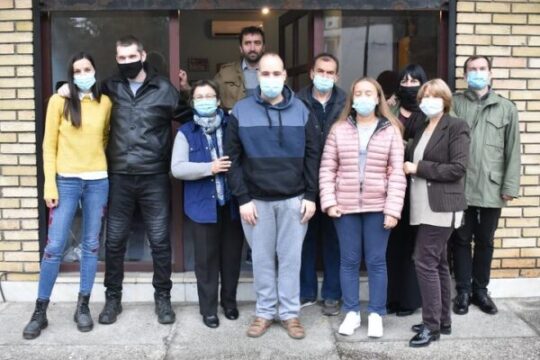 Članovi Udruženja slepih i slabovidih osoba Valjevo psihosocijalne radionice