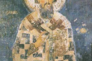 Sveti Sava freska u manastiru Mileševa prenosi Objektiva.rs iz grada Valjevo