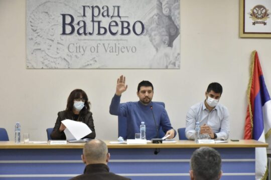 Valjevo Gradsko veće decembar 2021.