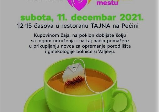 Valjevo humanitarna čajanka Udruženje Rodi se na lepom mestu