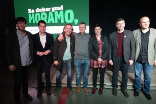 Lokalni front Valjevo Ne davimo Beograd Moramo Akcija