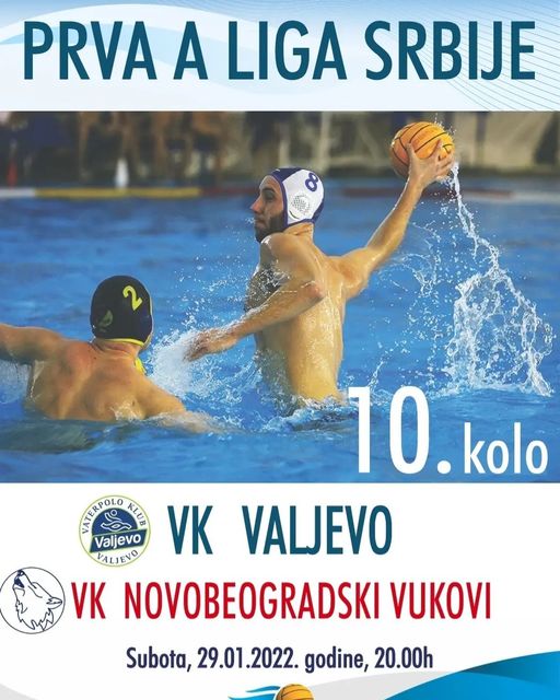 VK Valjevo SRC Petnica VK Vukovi Novi Beograd