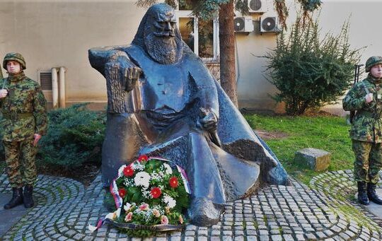 Valjevo spomenik Proti Mateji Nenadoviću Dan državnosti Ustavnosti Prvog srpskog ustanka Sretenje Gospodnje Foto Dragan Krunić Objektiva.rs