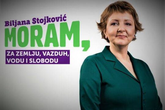 prof. dr Biljana Stojković kandidatkinja za predsednika koalicije MORAMO Lokalni front Valjevo Objektiva.rs