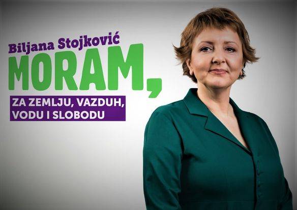prof. dr Biljana Stojković kandidatkinja za predsednika koalicije MORAMO Lokalni front Valjevo Objektiva.rs