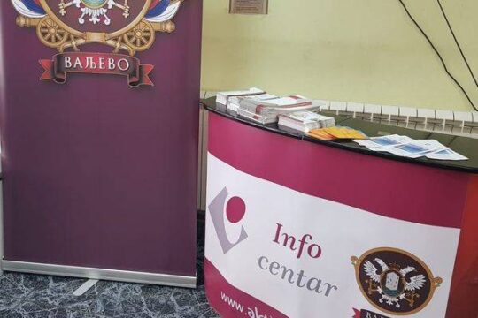 Info centar u Gradskoj upravi Valjevo Objektiva.rs