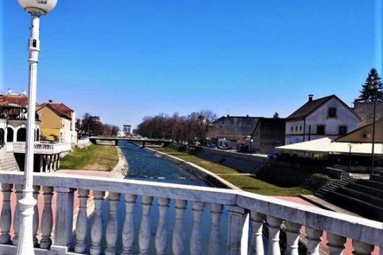 Reka Kolubara sa Belog mermernog mosta Valjevo Objektiva.rs foto Snežana Jakovljević Krunić 22. mart 2022. godine