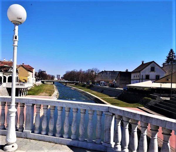 Reka Kolubara sa Belog mermernog mosta Valjevo Objektiva.rs foto Snežana Jakovljević Krunić 22. mart 2022. godine