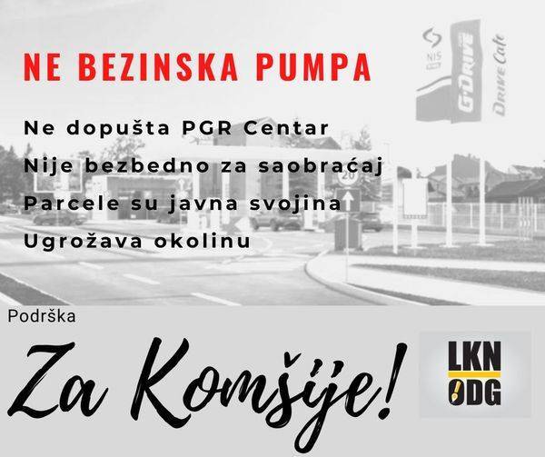 Lokalni front Valjevo podrška za komšije protiv NIS-ove benzinske pumpe kod Doma zdravlja Valjevo Objektiva.rs 29 04 2022