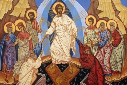 Vaskrsenje Gospoda Isusa Hrista ikona Šumadija Srbija Objektiva.rs Valjevo