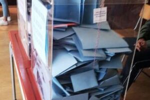 Izborna kutija biralište 03 april 2022 godine Valjevo