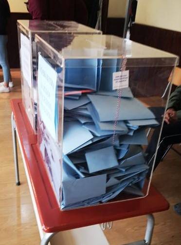Izborna kutija biralište 03 april 2022 godine Valjevo