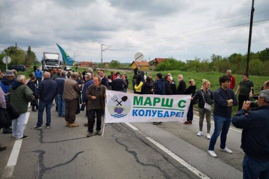 put Valjevo lAJKOVAC bEOGRAD PROTEST U sLOVCU FOTO dRAGAN kRUNIĆ oBJEKTIVA.RS 28 04 2022