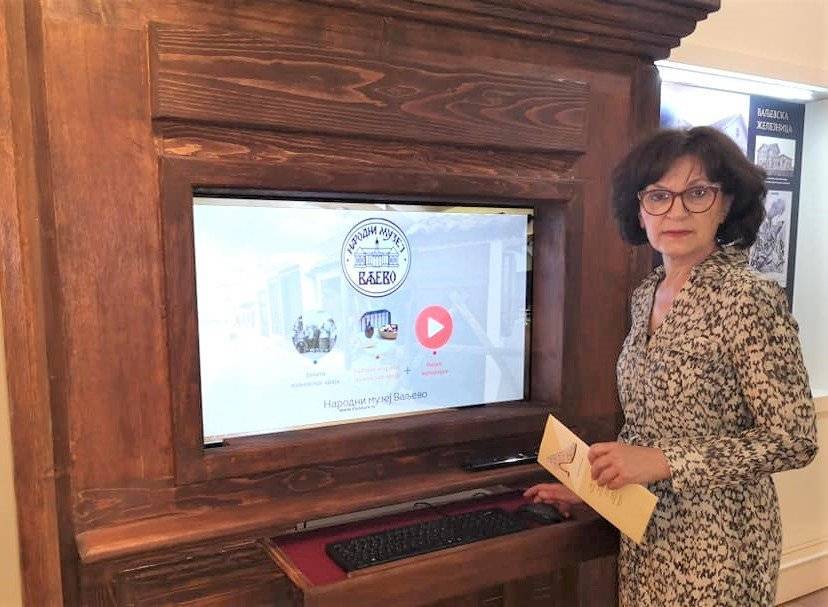 Gordana Pajić kustos muzejska savetnica Narodni muzej Valjevo FOTO Snežana Jakovljević Krunić Objektiva.rs iz Valjeva
