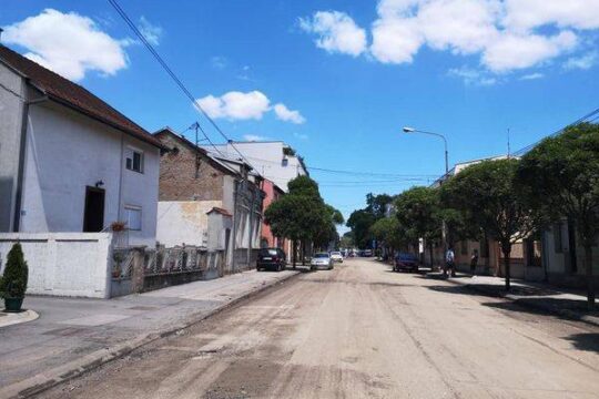 Radovi asfaltiranje u Ulici Pop Lukinoj deo između Ulica Karađorđeve i Pantićeve foto Snežana Jakovljević Krunić Objektiva.rs Valjevo