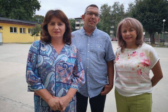 Štrajk prosvetnik radnika Unija sindikata Opštinski odbor Valjevo Objektiva.rs FOTO Snežana Jakovljević Krunić Valjevo 01 09 2022