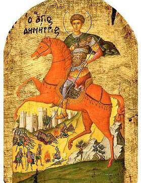 Sveti-Dimitrije-Mitrovdan-8-novembar.jpg Solun zaštitnik Grčka Rusija Srbija velika slava Eparhija Valjevska Objektiva.rs Valjevo