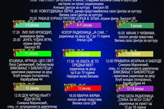 novogodišnji program