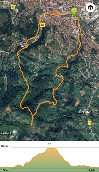 mapa-setnje kanjon reke Gradac put za Lelić manastir Ćelije Aničići vodozahvat Ploče River bar Meina česma -za-28-januar-Magles-i-TO-Valjevo-prenosi-Objektiva.rs