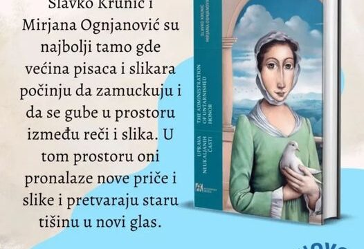 knjiga-UPRAVA-NEUKALJANIH-CASTI-Slavko-Krunic-slikar-Mirjana-Ognjenovic-knjizevnica-prenosi-Objektiva.rs-iz-Valjeva