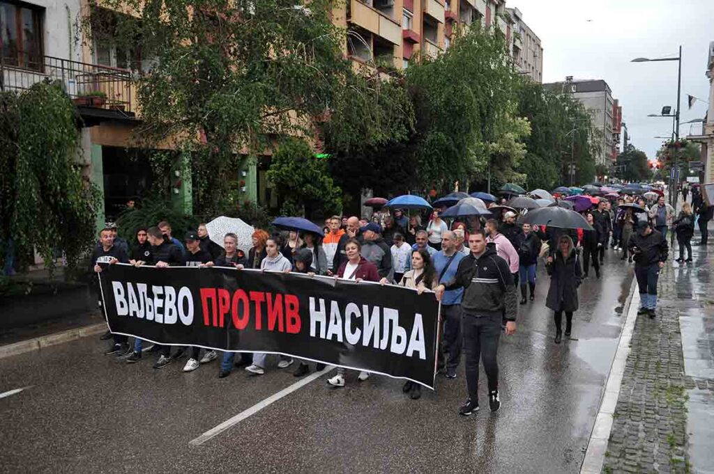 Valjevo protiv nasilja vesti Objektiva.rs FOTO Dragan Krunić