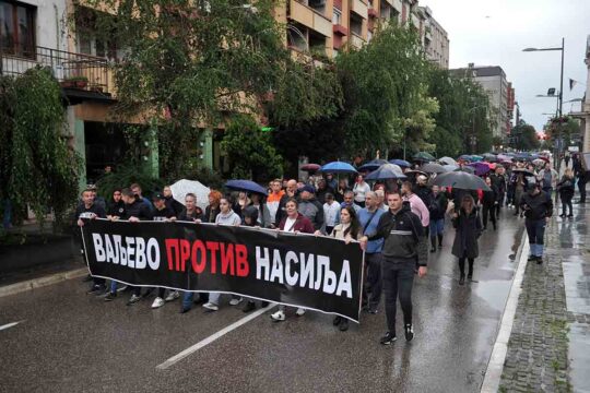 Valjevo protiv nasilja vesti Objektiva.rs FOTO Dragan Krunić