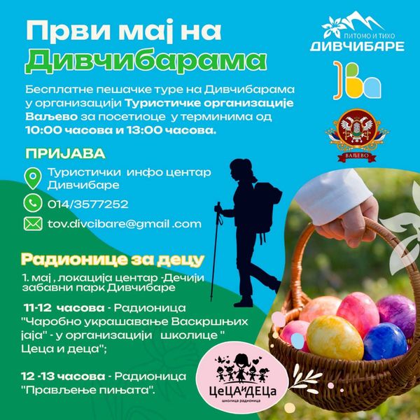 VIZUAL-IZVOR-Turisticka-organizacija-Valjevo-1-maj-Divcibare-setnje-radionice-2024-prenosi-Objektiva.rs-Kolubarski-region-News-Serbie-Holidays