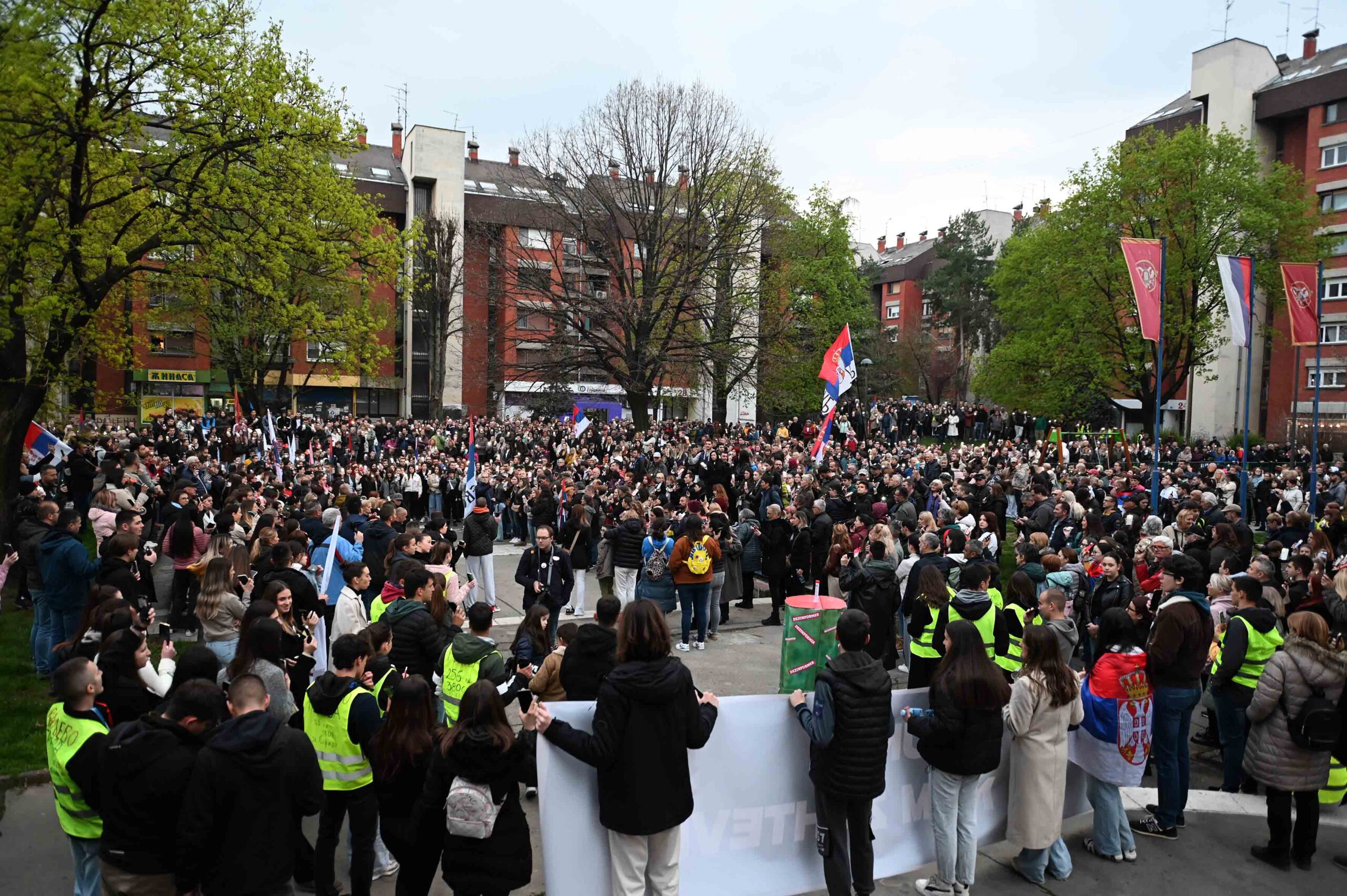 FOTO Dragan Krunić Objektiva.rs News vesti Serbie 30 03 2025 Protest gimnazijalaca 1