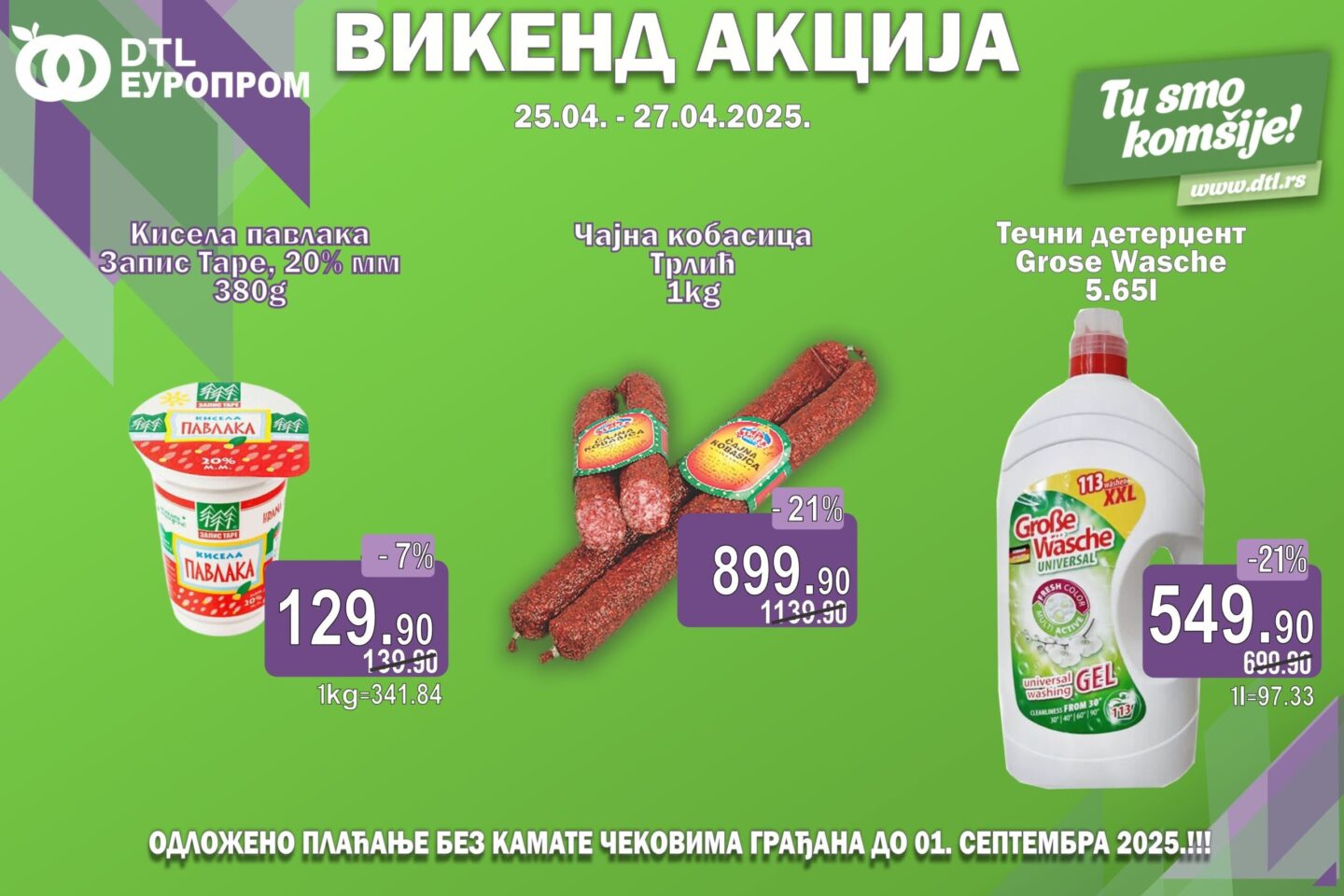 Vikend akcija u Europromu