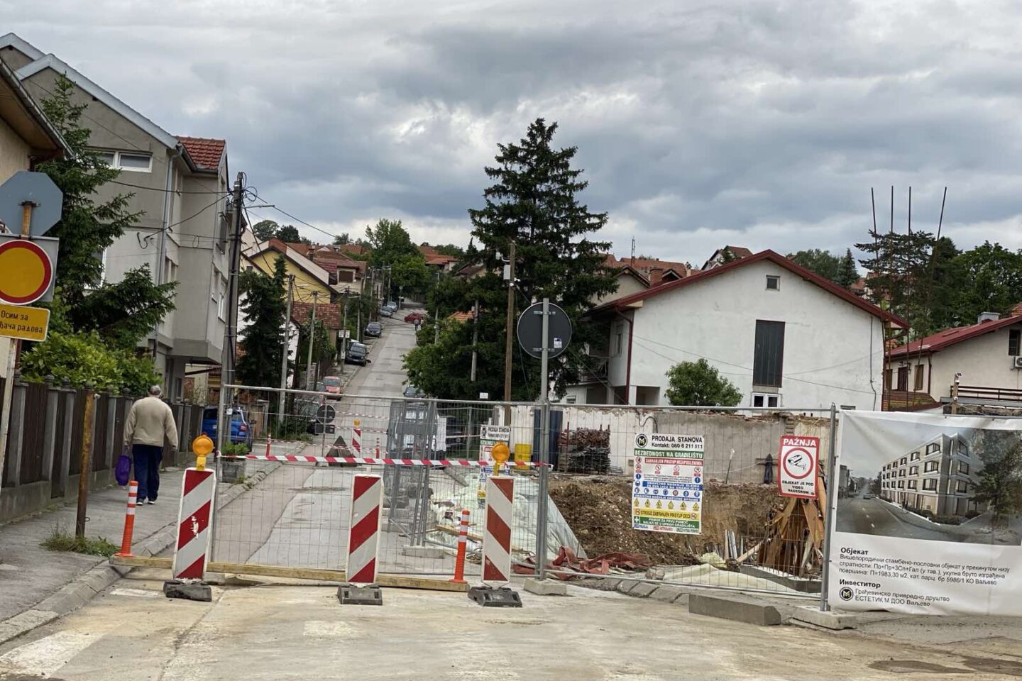 Obustavljen saobraćaj u Ulici cara Lazara