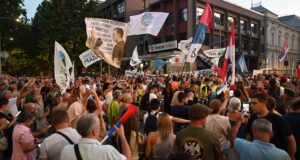 FOTO Dragan Krunić Objektiva.rs 24 07 2025 News Serbie Valjevo skup protiv litium minerali Kolubara Jadar Sava došli gradjani Loznica Šabac
