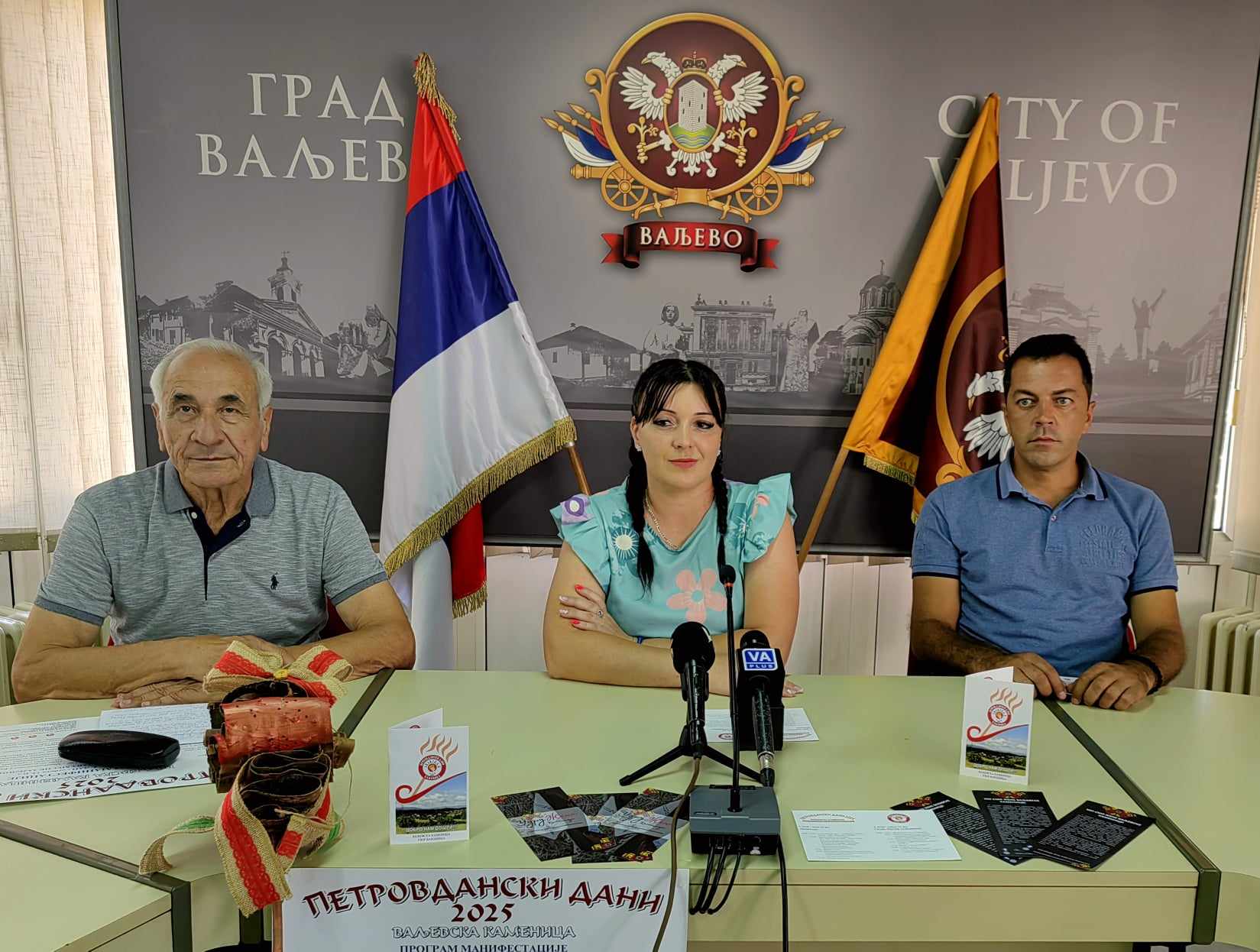 FOTO SJK za Objektiva.rs News Serbie EU Valjevska Kamenica najava Petrovdanski dana 07 2025 Živanović Mira S Darko D.