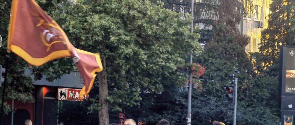 FOTO Snežana Jakovljević Krunić za Objektiva.rs 07 07 2025 protestna šetnja Karadjordjeva gradjani barjak Valjevo News Serbie Balkan Kolubara Eu