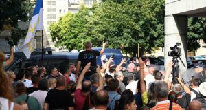 foto DoK Objektiva.rs News Serbie Valjevo kolubara Europe 26 07 2025 protest gradjana ispred tužilaštva 3