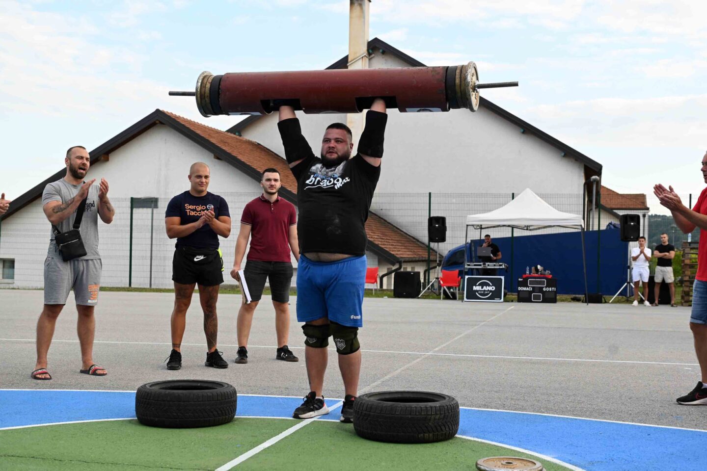 Prvi Međunarodni Strongmen u Valjevu- Bogdan Vuković šampion