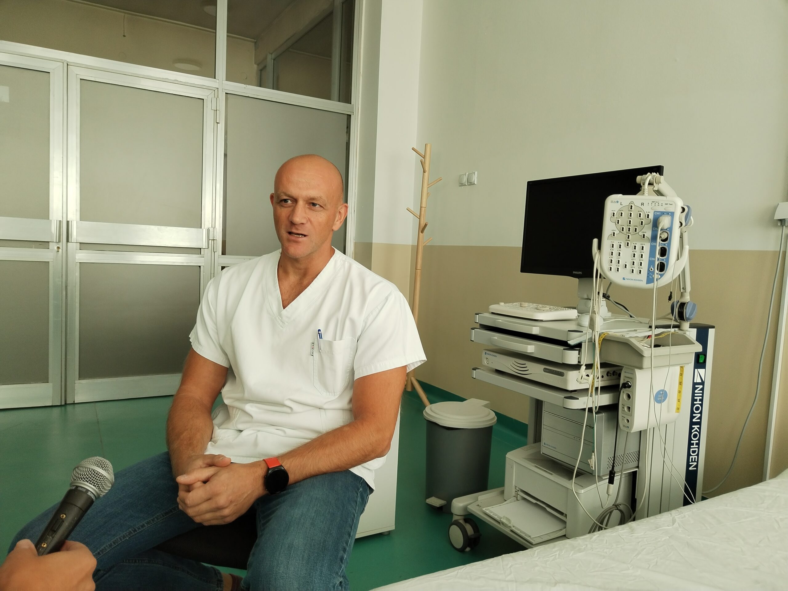 dr Mršić - foto izvor Odeljenje za odnose s javnošću Zdravstvenog centra Valjevo 09 2025