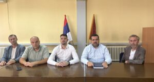 foto izvor sVAnuće kzn 23 09 2025 Ujedinjeno Valjevo može opozicija šef Gavrilović Trifunović Mišković Jakovljević Manić