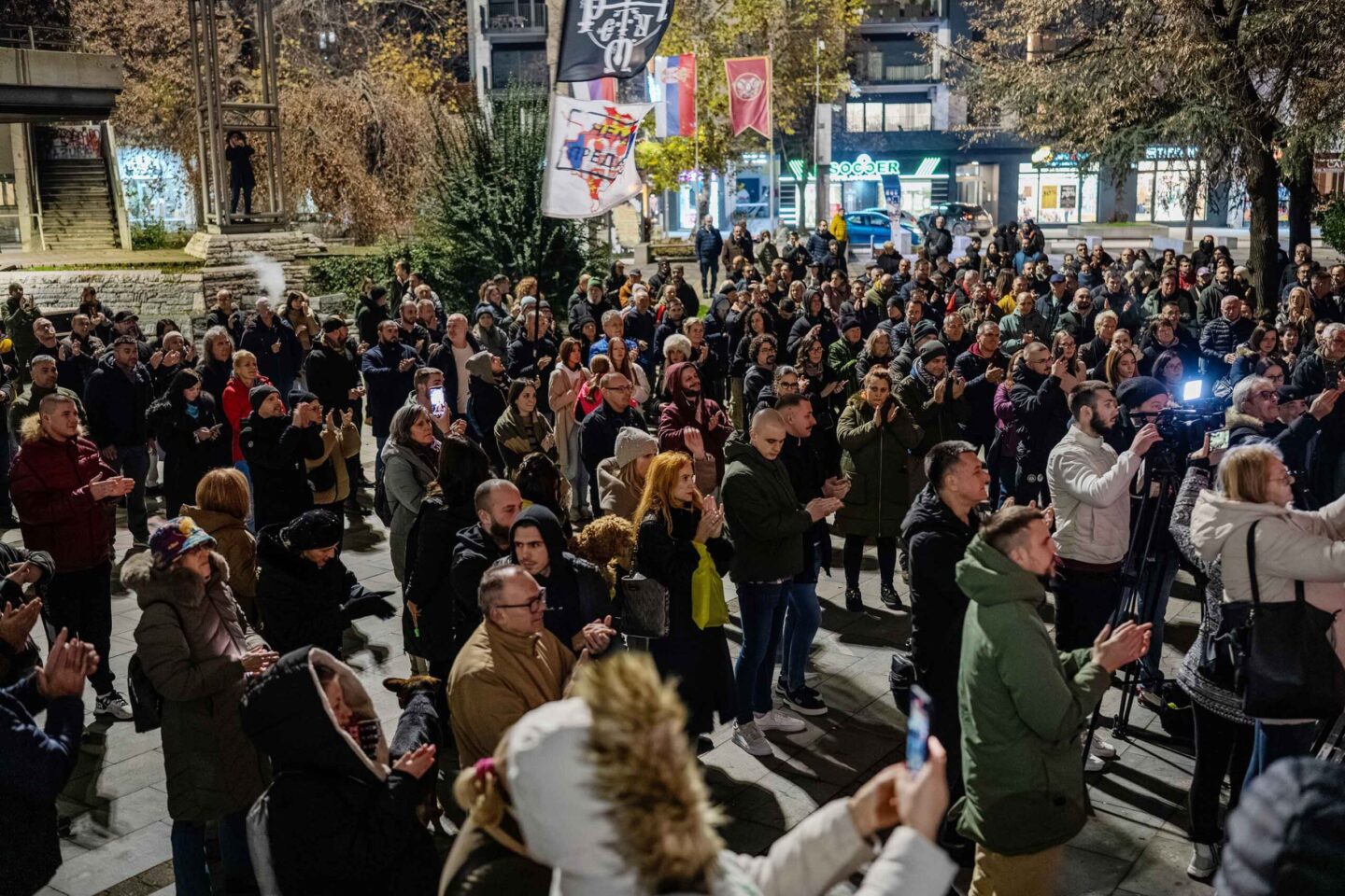 Protest u znak podrške pretučenom aktivisti