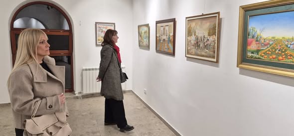VIDEO Izložba slika naive u Gradskoj galeriji