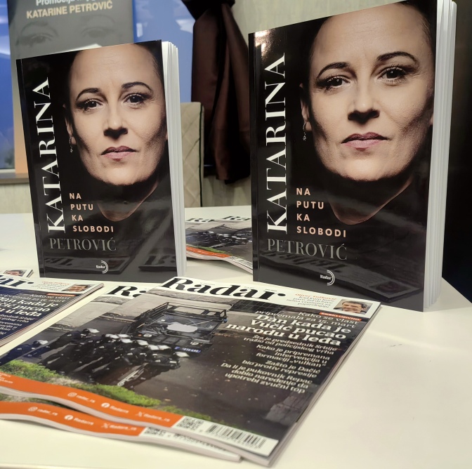 foto Snežana Jakovljević Krunić za Objektiva.rs News book Na putu ka slobodi Katarine Petrović i Radar