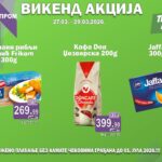 vizual izvor Europrom vikend akcija od 27 do 29 marta 2026 godine prenosi Objektiva.rs News Europe Balkan Serbie Valjevo