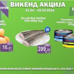 vizual izvor kompanija Europrom VIKEND AKCIJA 03.04. prenosi Objektiva News 03 04 2026 Europe Balkan Serbie Valjevo