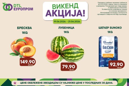 vizual izvor Europrom vikend akcija 19 06 2026